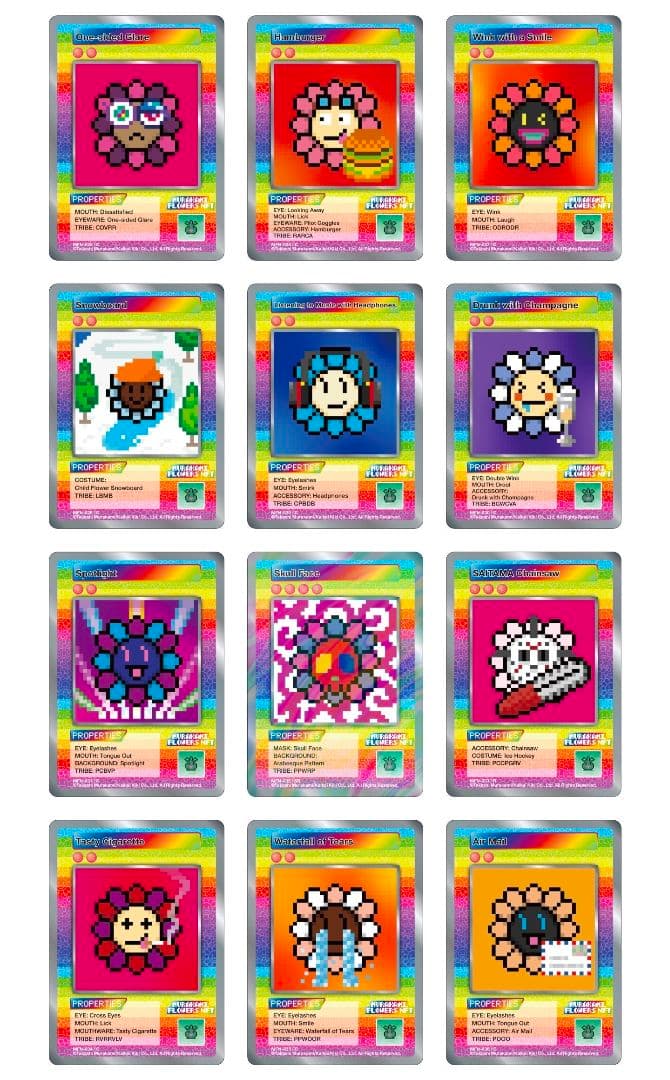 108フラワーズ NFT限定 シングルカード 個別注文 専用ページ ※C・Rのみ