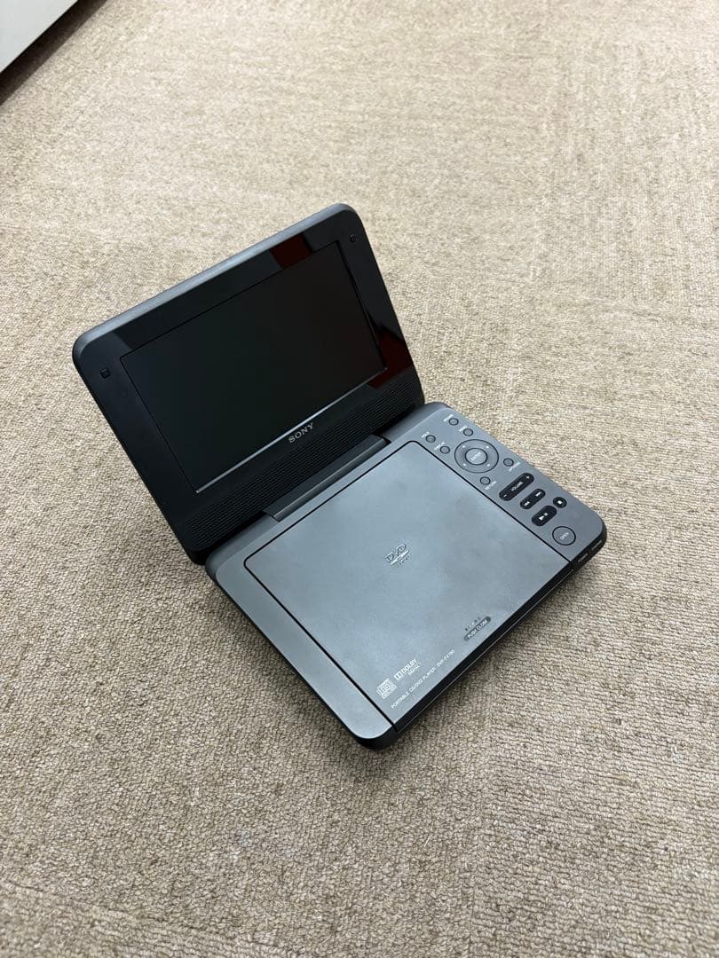 【美品】SONY DVP-FX780 ポータブルDVDプレーヤー 2018年製