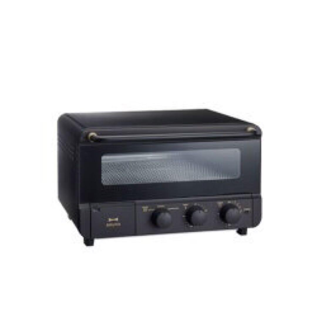 BRUNO スチーム　ベイク トースター BOE067-BK 黒 新品
