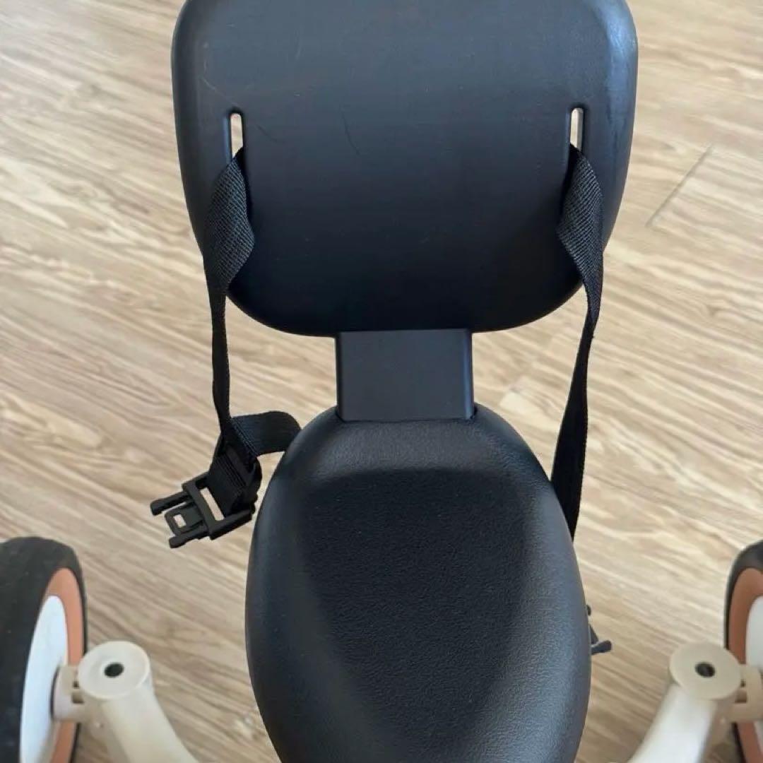 BTM 三輪車 ホワイト バスケット付き