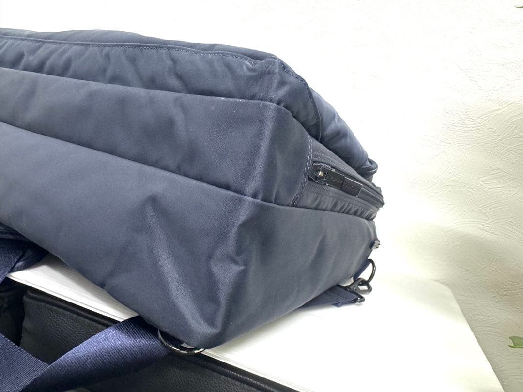 【美品 】PORTER TIME タイム 3WAY ネイビー ビジネスバッグ