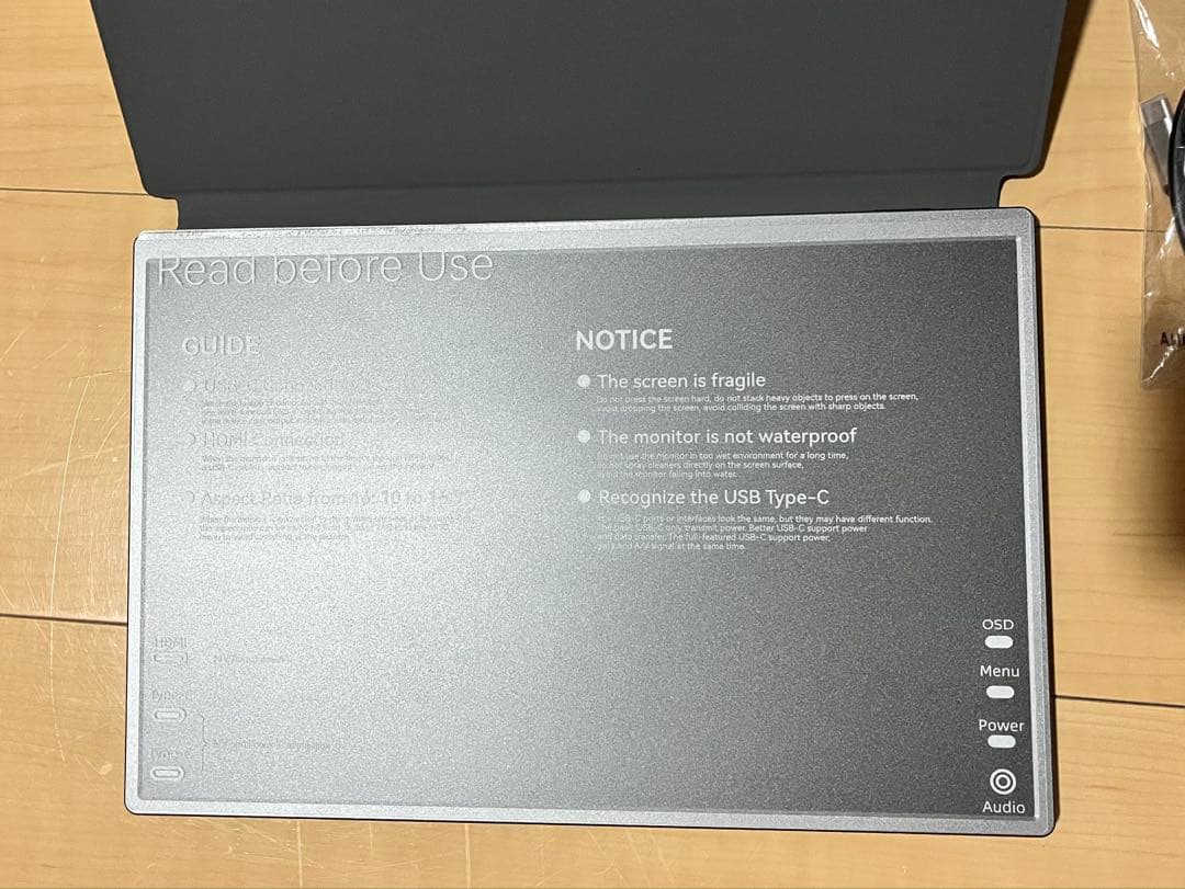 Intehill モバイルモニター 4k 13.4 インチ