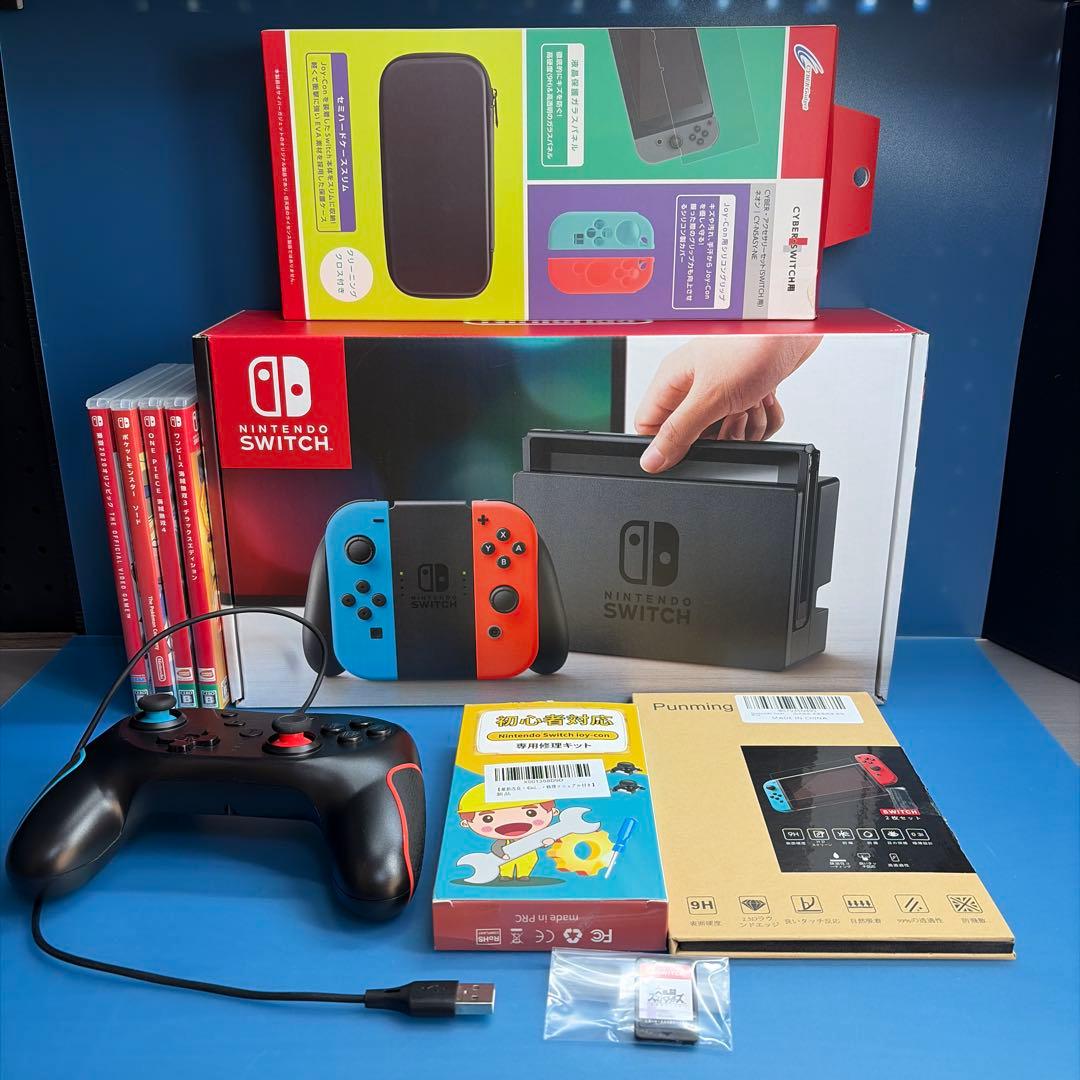 美品 Nintendo Switch 本体 別売 Joy-Con付 箱ありその他