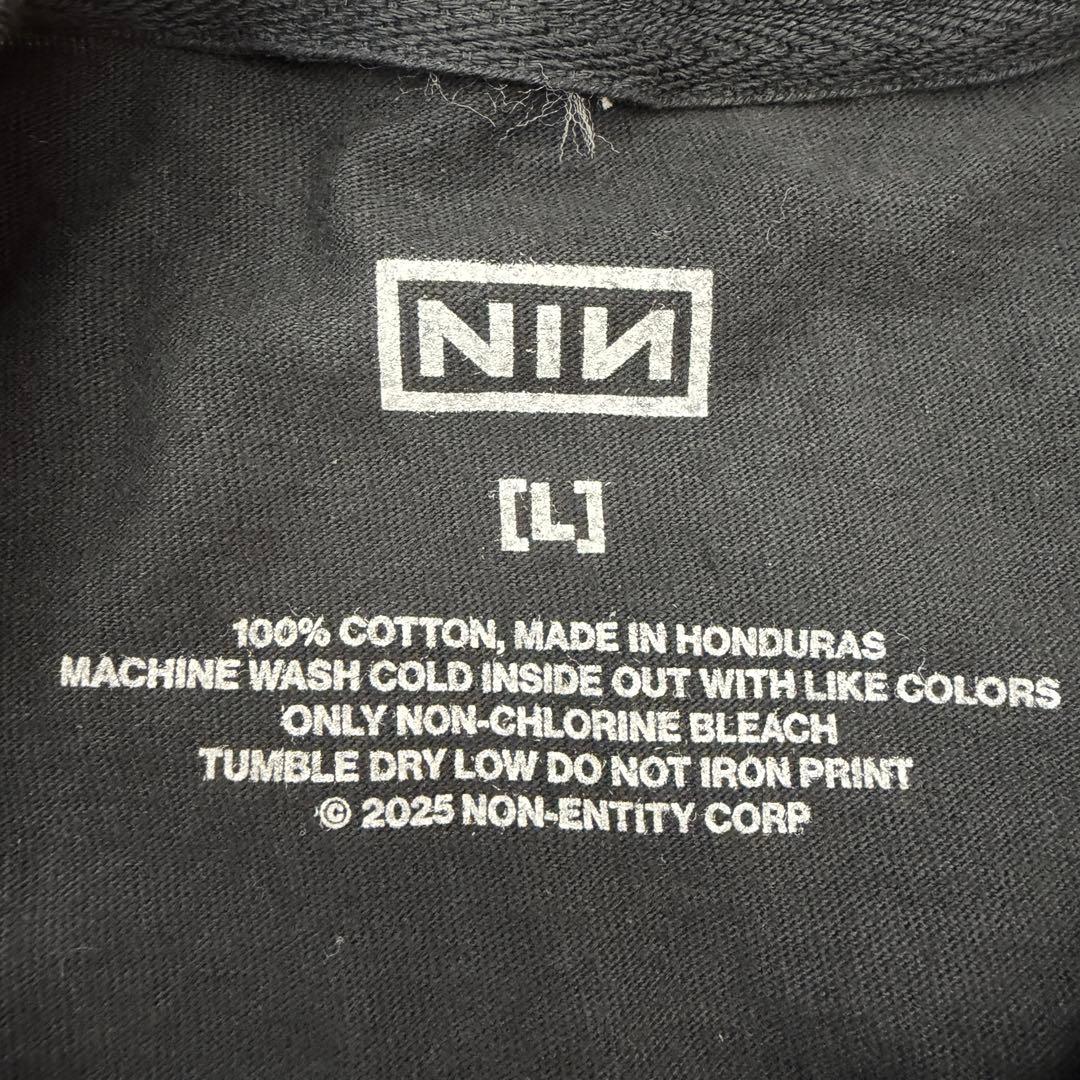 nine inch nails バンドTシャツ ロンT ロングスリーブ パーカー