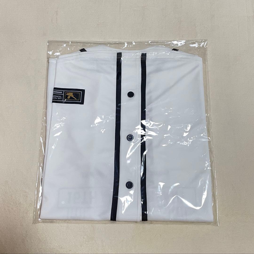 三代目 三代目ベースボールシャツ FC限定 KINGDOM WHITE