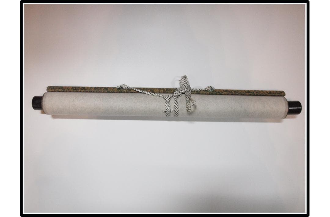 日本時代の掛け軸その6　肉筆保証　激安骨董品X1127C16-9