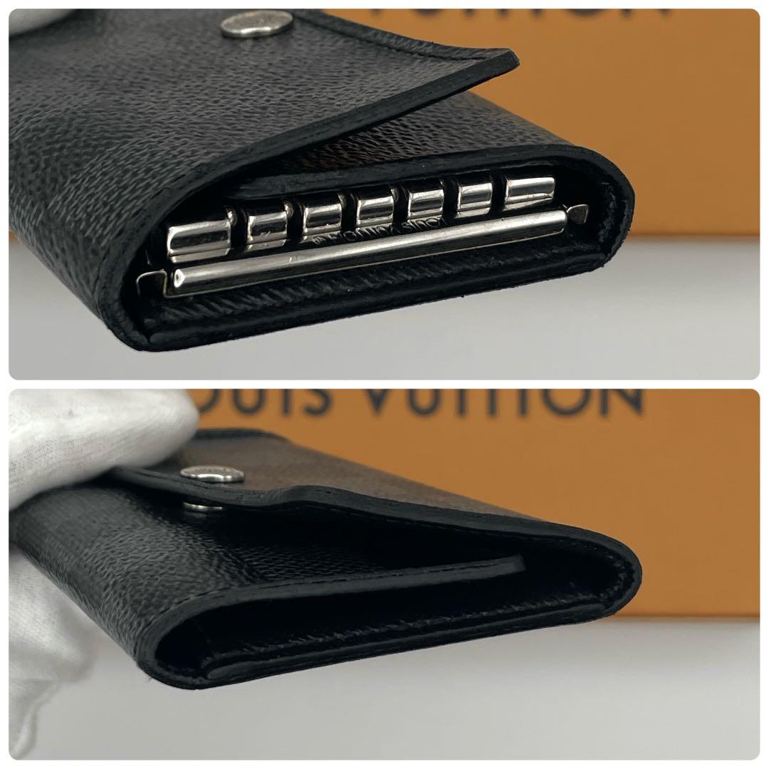 ルイヴィトン ダミエグラフィット 6連キーケース ミュルティクレ6