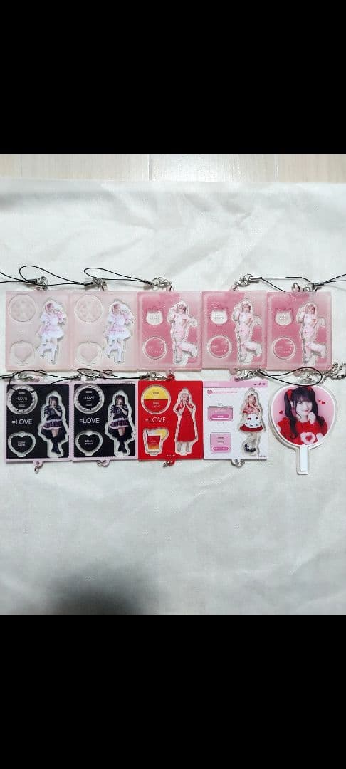 =LOVE　ミニくじ　キーホルダー　　　バラ売り可！
