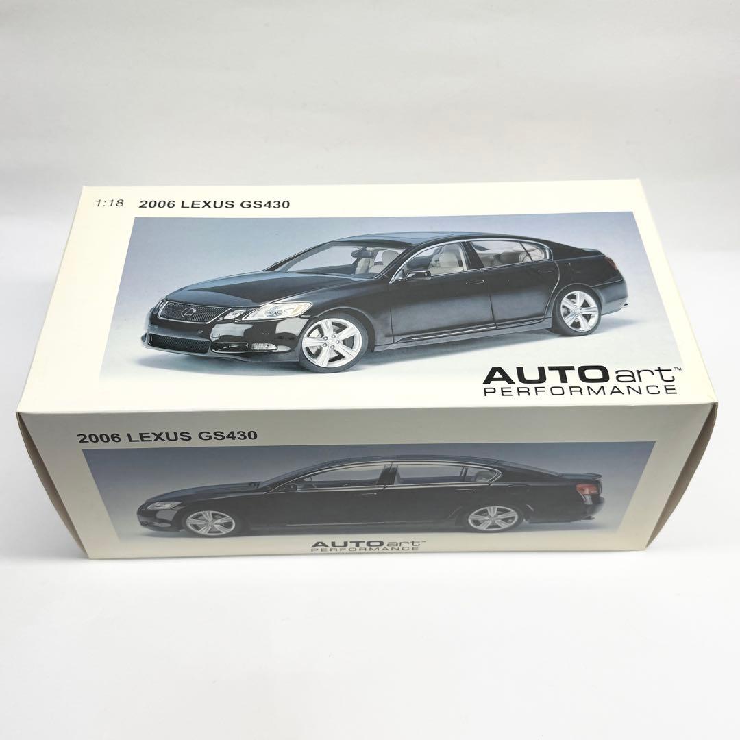 AUTOART 1/18 レクサス GS430 ブラック