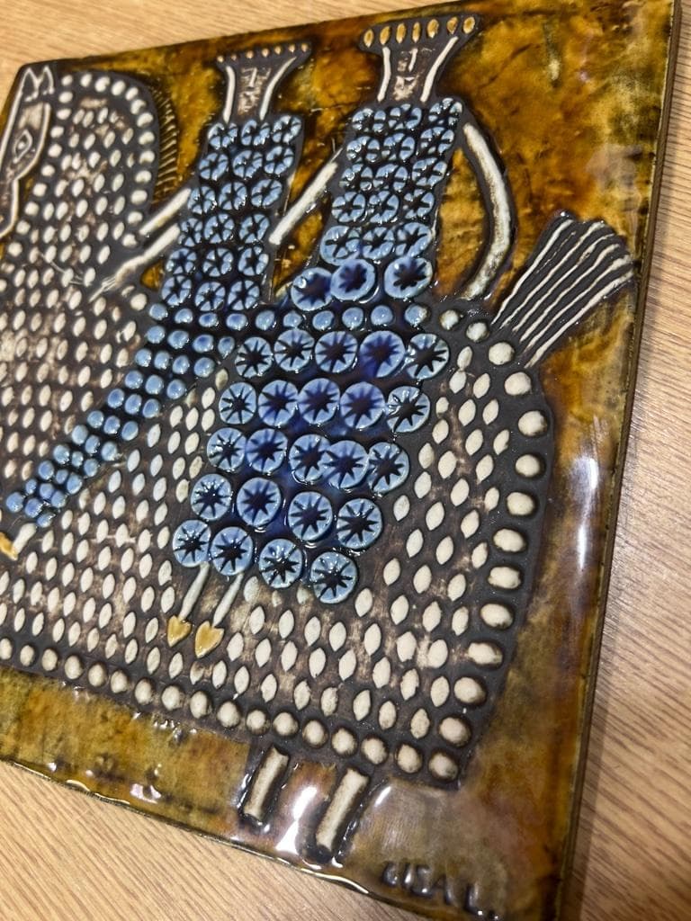 LISA LARSONリサラーソン UNIK Ryttsre 陶版 乗馬 北欧