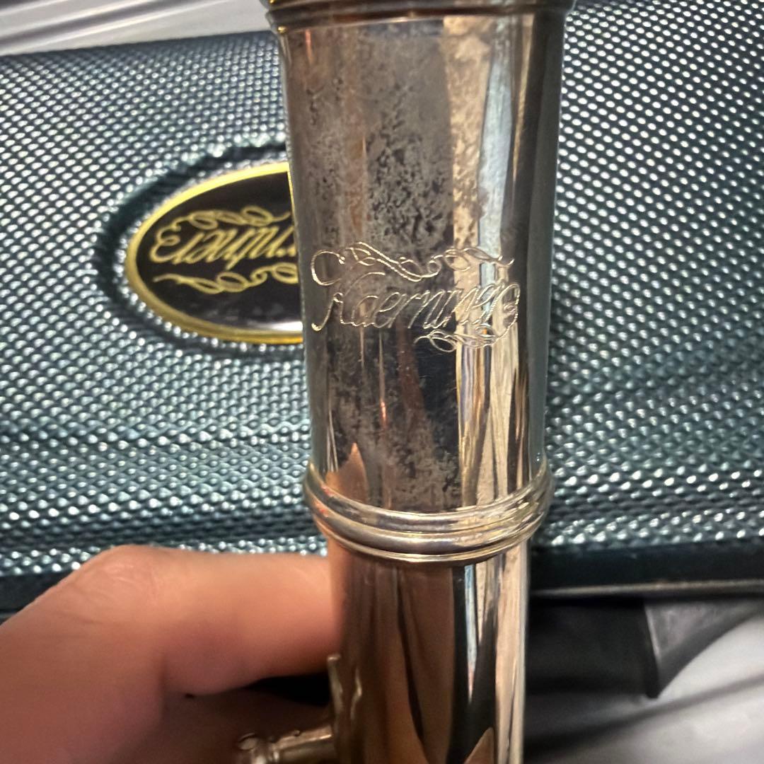 シルバーフルート本体 ケース付き