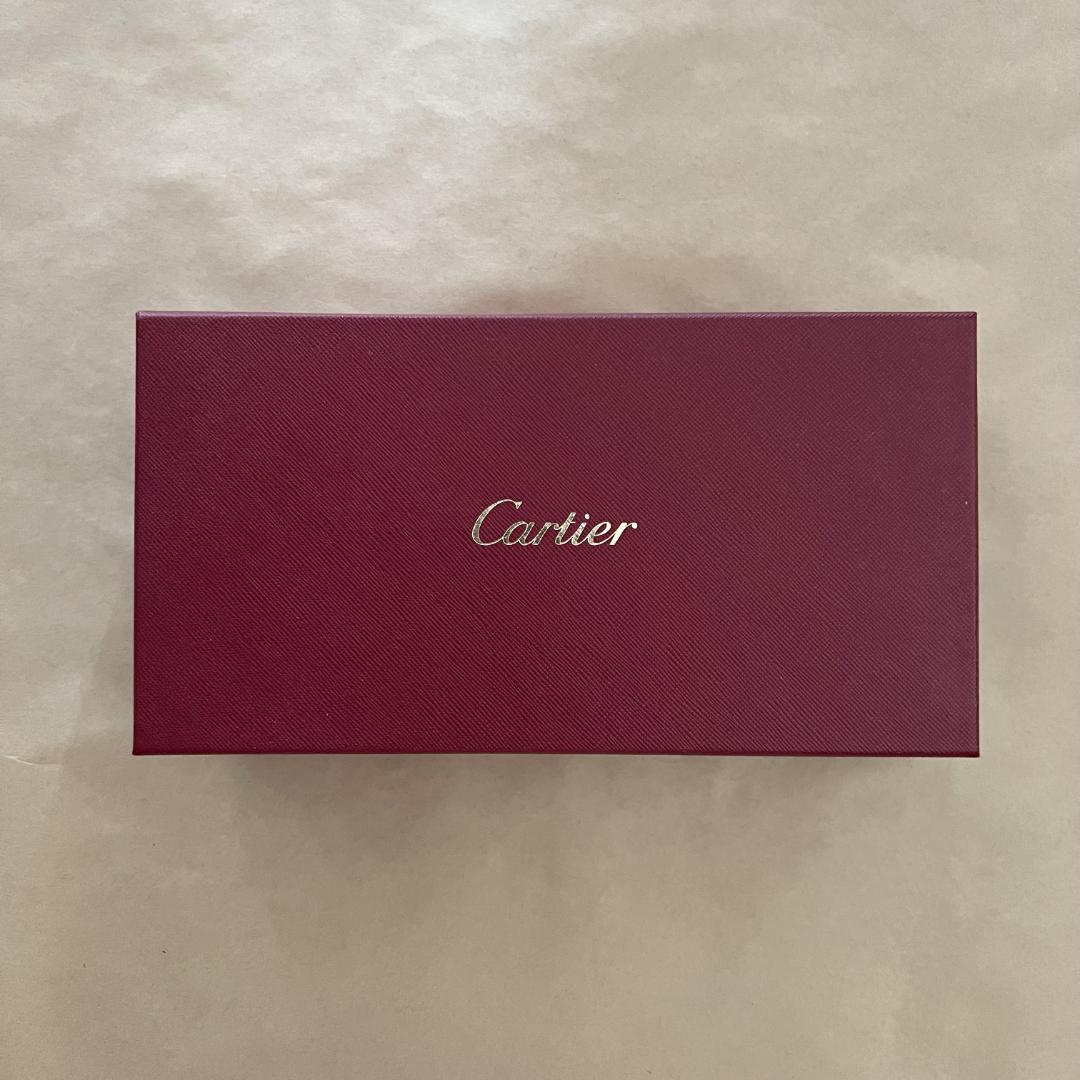 【美品】Cartier 　カルティエ　サントス ボールペン　ボルドー色