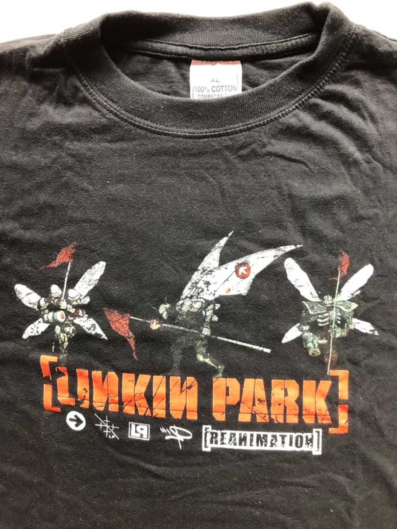 デッドストックリンキンパーク　リアニメーション　Tシャツ US XL