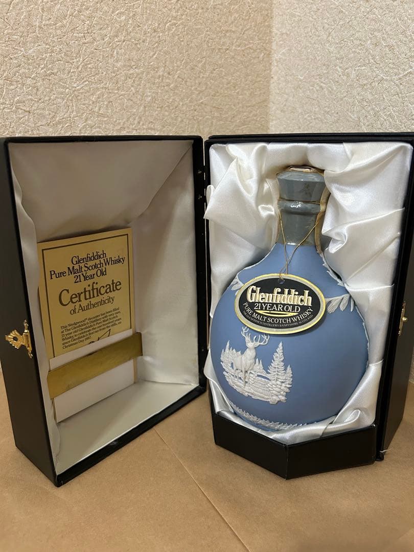 Glenfiddich 21年 ウエッジウッドピュアモルトスコッチウイスキー