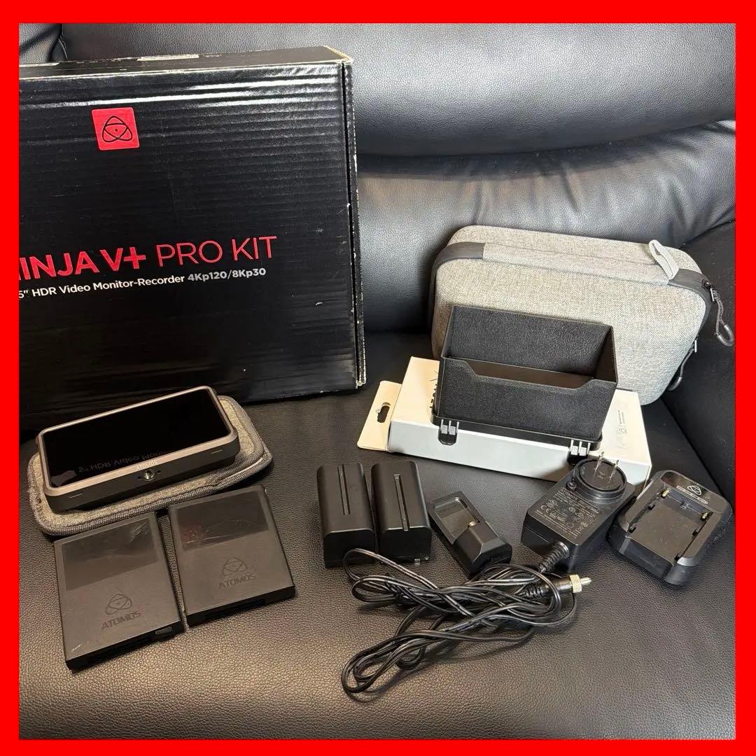 Atomos ninja v+ 5インチモニターレコーダー　カメラ収録など