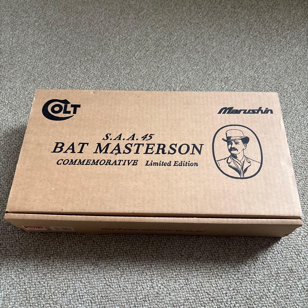 マルシン Colt SAA コルトバットマスターソンモデル 木箱入カートリッジ付