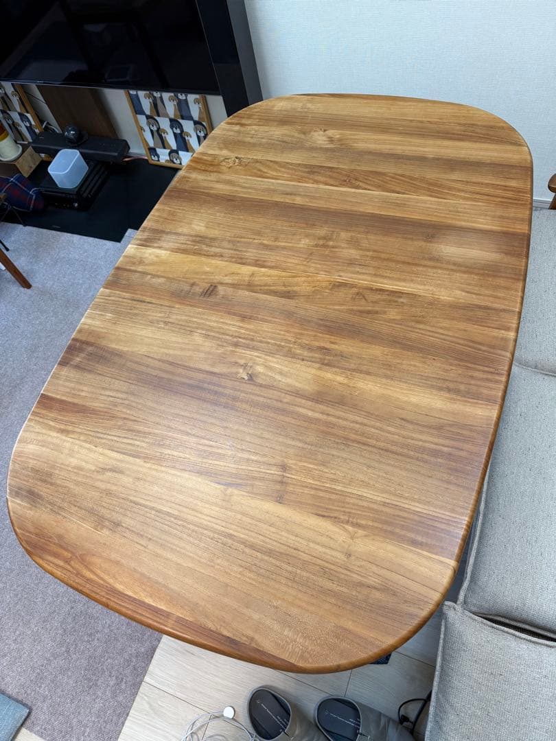 Haslev (Carl Hansenのライバル) 北欧家具ダイニングテーブル