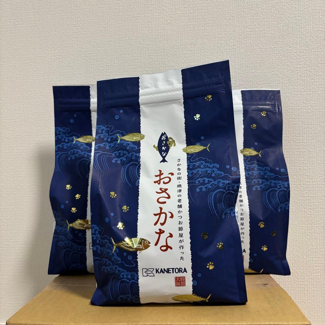 KANETORA おさかなフード 1kg×3袋 国産 魚系 ドッグフード