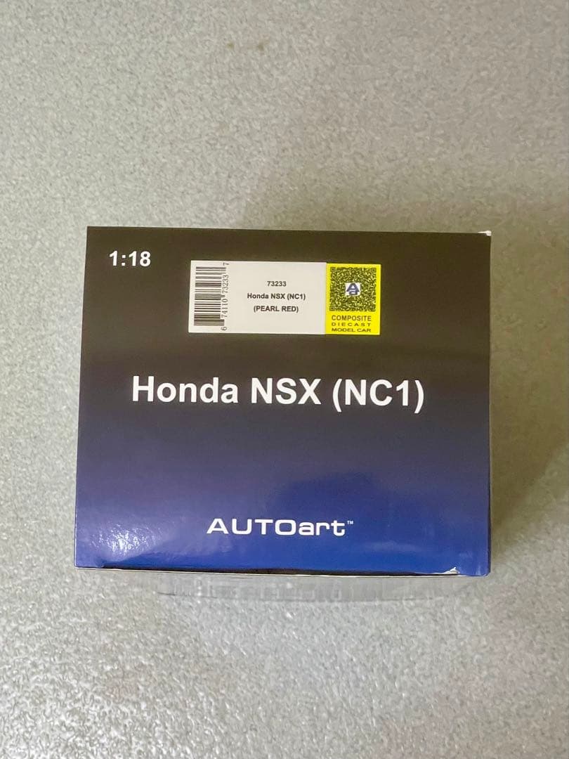 1/18オートアートホンダNSX NC1パールレッド　美品