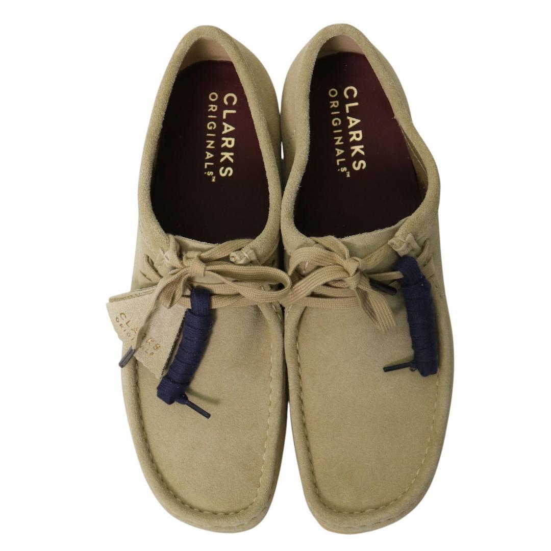 未使用 クラークス 26155515 ワラビー メープルスエード 27.0cm