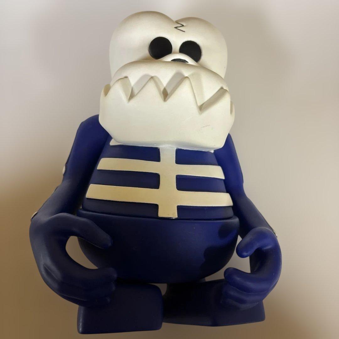 バウンティハンター　スカルくん　フィギュア　青