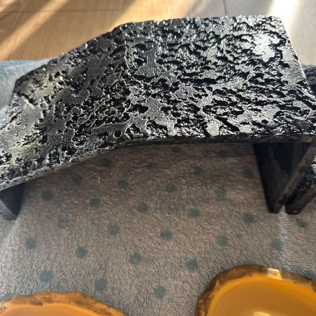 爬虫類　餌皿　水皿　シェルターセット