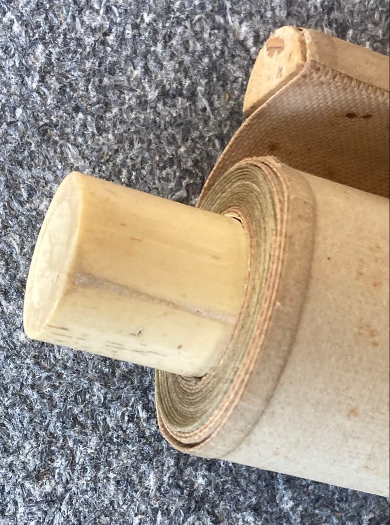 完全ジャンク品 白玲 五月鯉図 掛軸