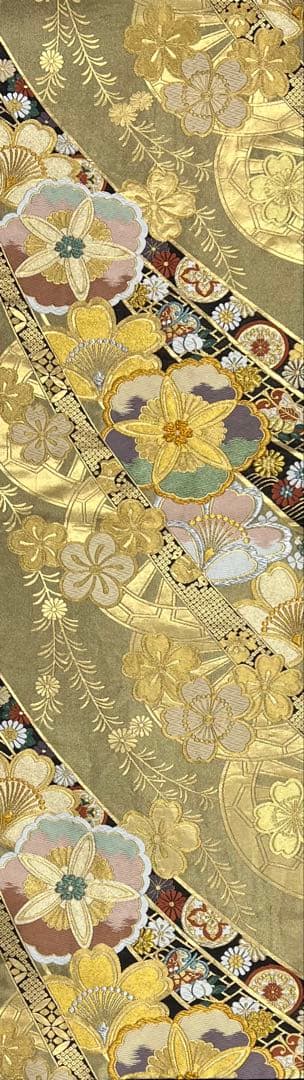 振り袖　フルセット　長襦袢　成人式　金彩加工　刺繍　全通袋帯　重ね襟付き656