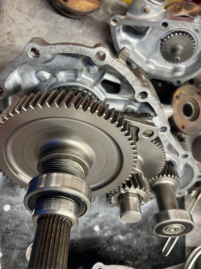 ジムニー　JA11 トランスファー　ダウンギア6.5:1 新品ギア組込み済送料込