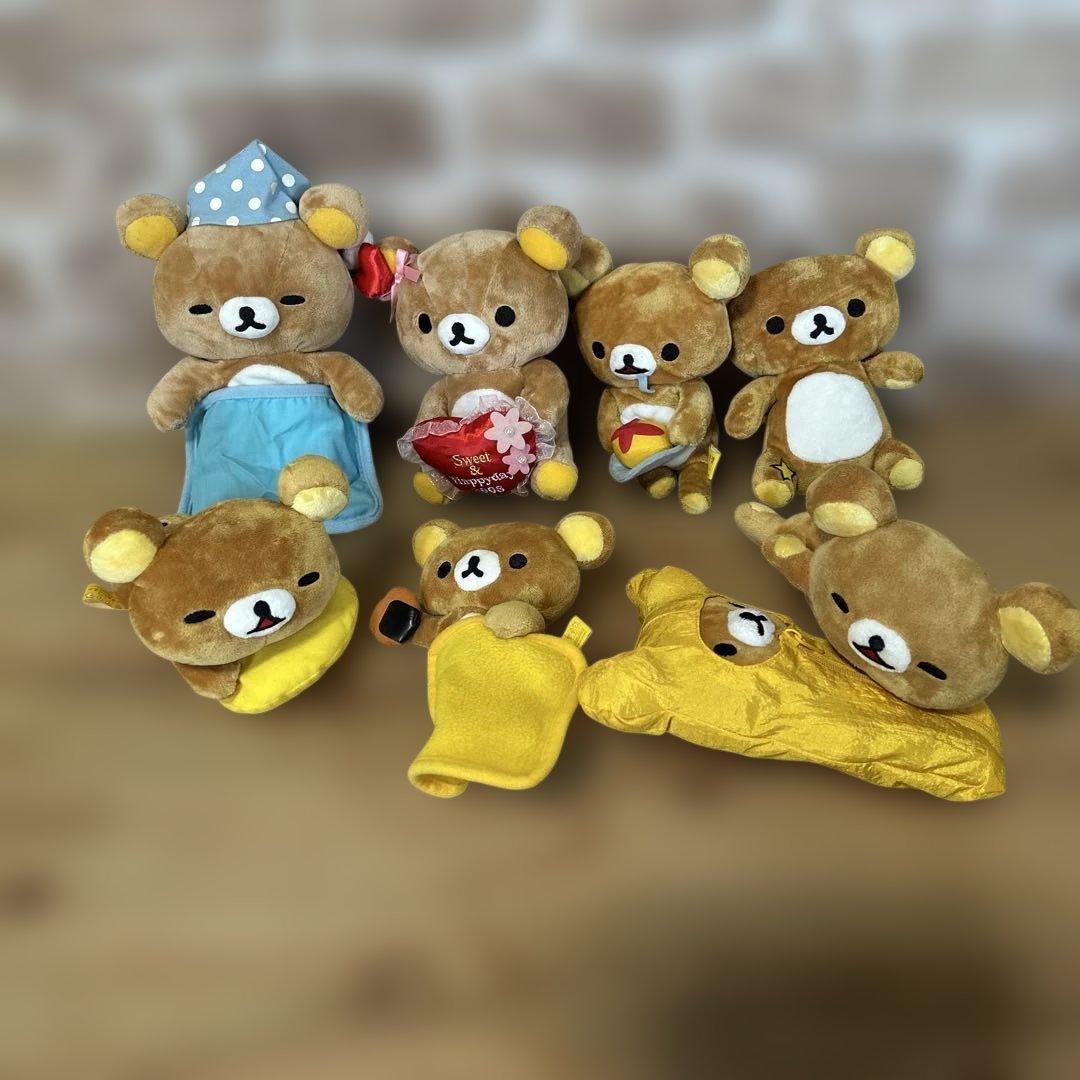 【希少】リラックマぬいぐるみ・グッズ　大量まとめ売り　限定品・未使用多数！