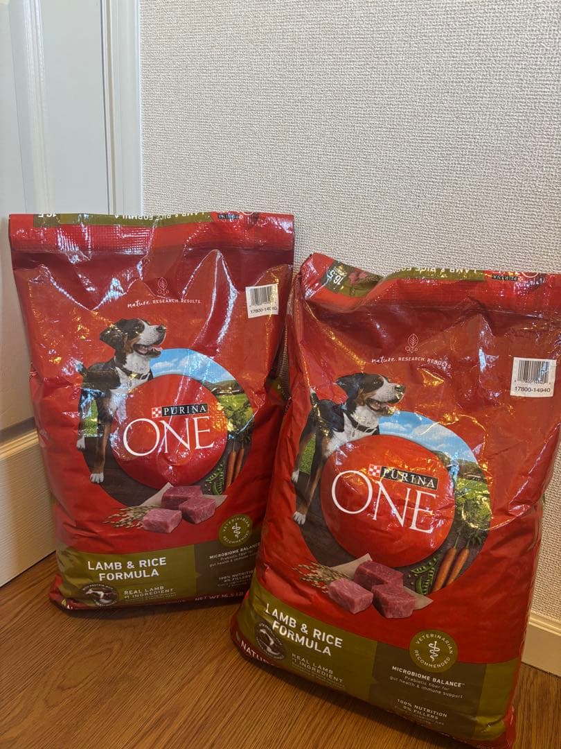 輸入ドッグフードPurina ONE Dry Dog Food ２袋