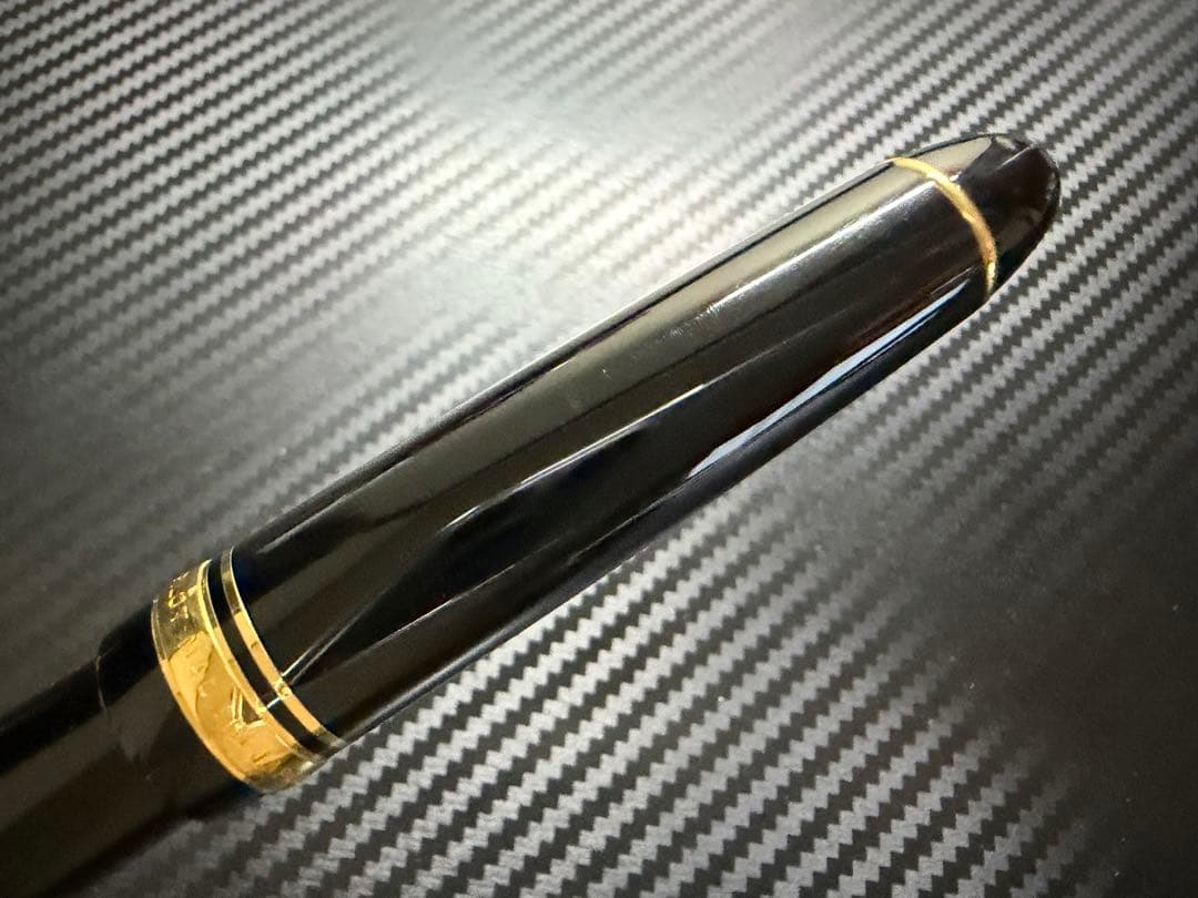 極美品 パイロット カスタム 742 ブラック M 中字 万年筆