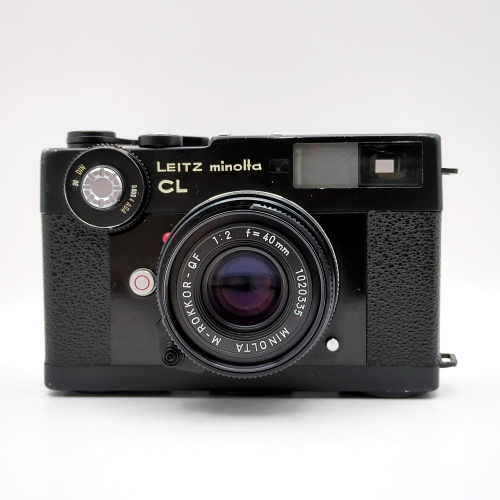 Leitz MINOLTA CL M-ROKKOR-QF 40mm f2 動作品