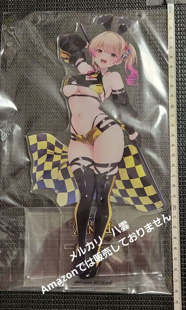 未開封非売品バニーガーデンポップアップストア抽選会A賞特大アクリルフィギュア 凛