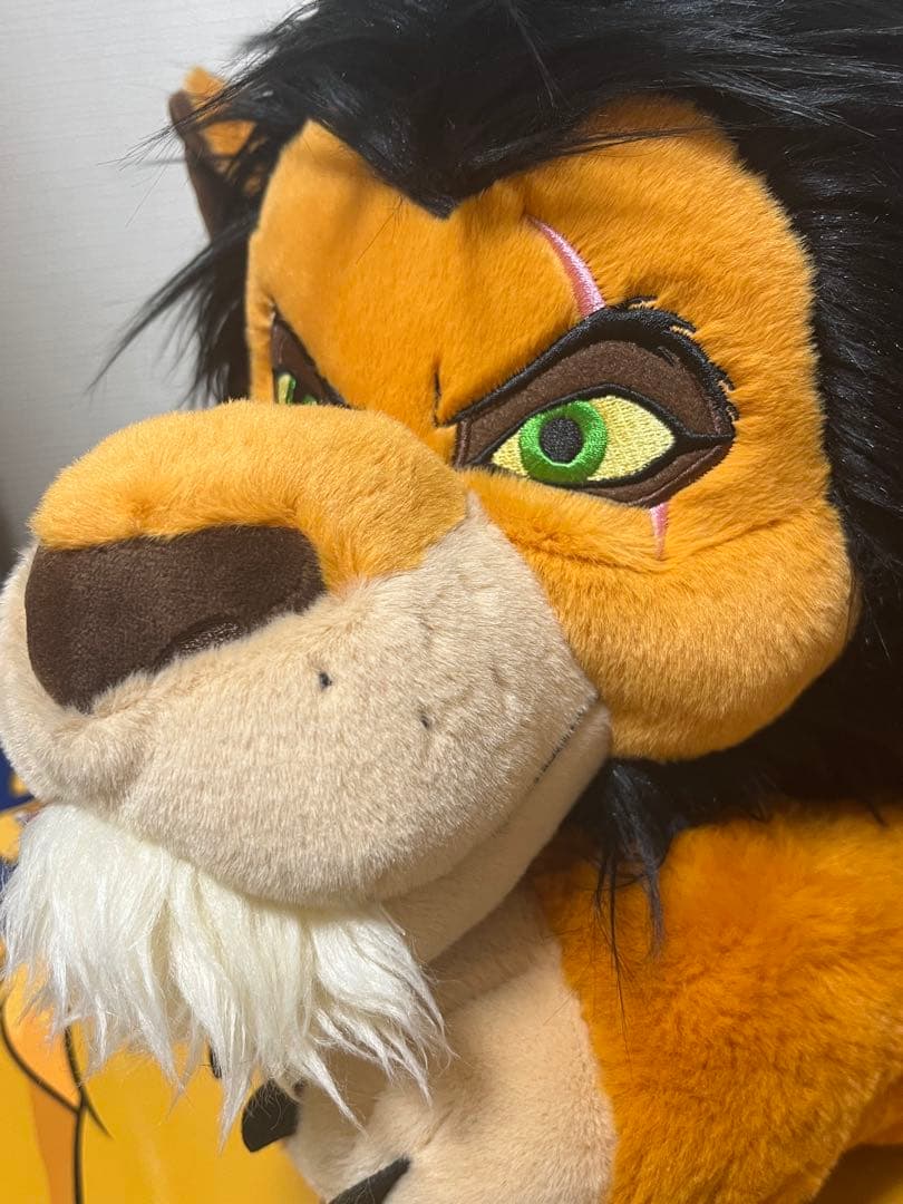 ライオンキング30周年記念 スカー ぬいぐるみ