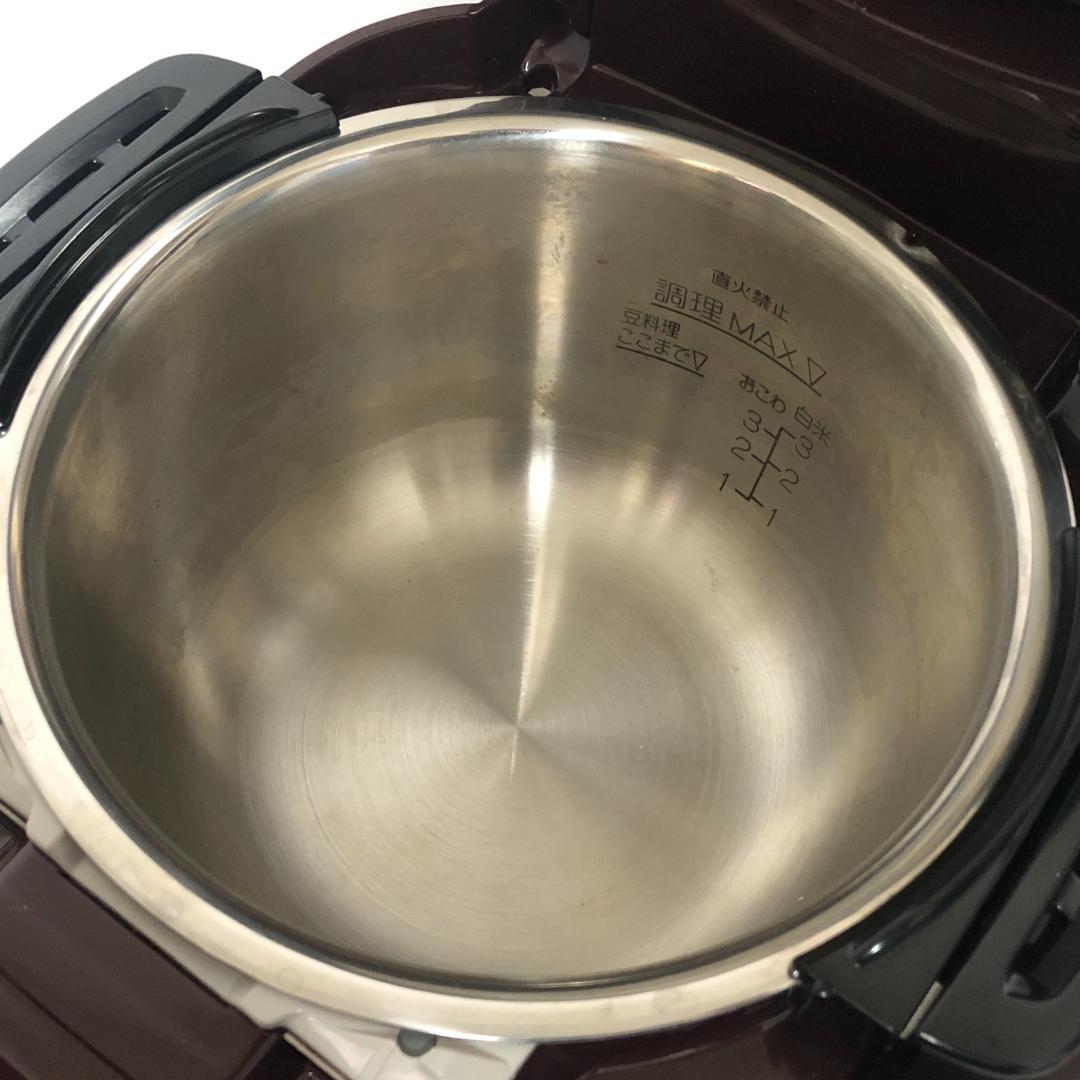 【美品★送料無料】 象印マホービン 圧力IHなべ 圧力鍋 EL-MB30-VD