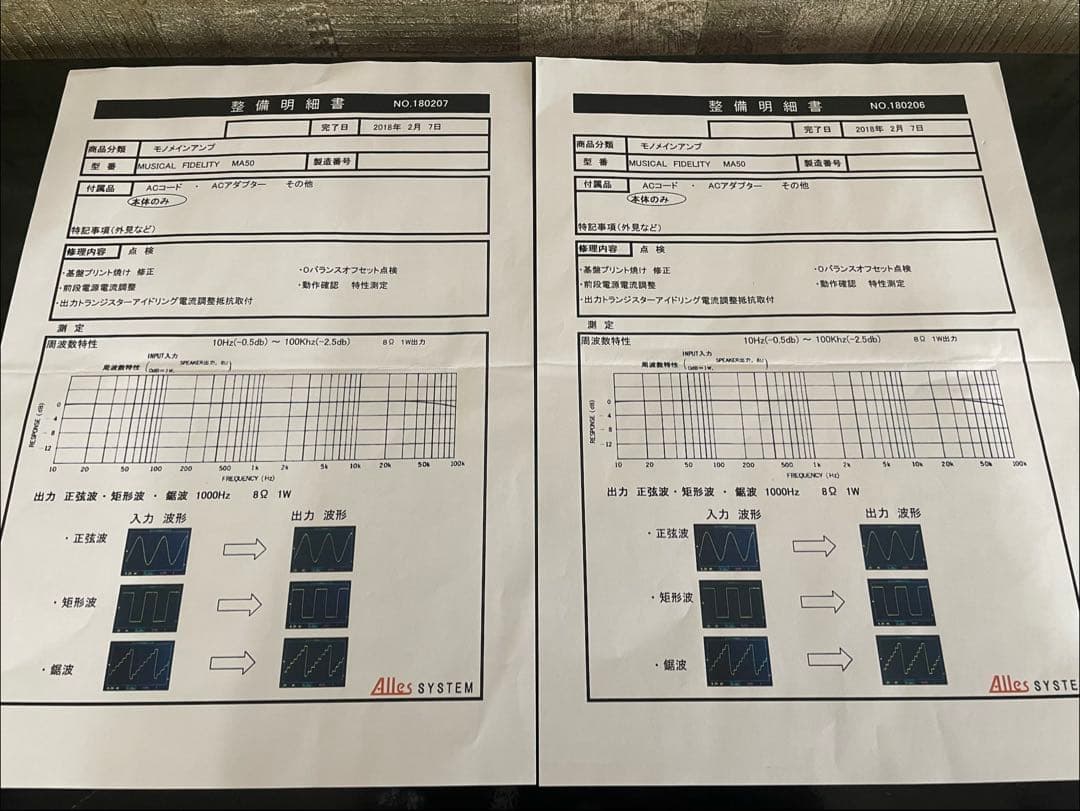 【 希少 】 Musical Fidelity 【 モノラルパワーアンプ 】