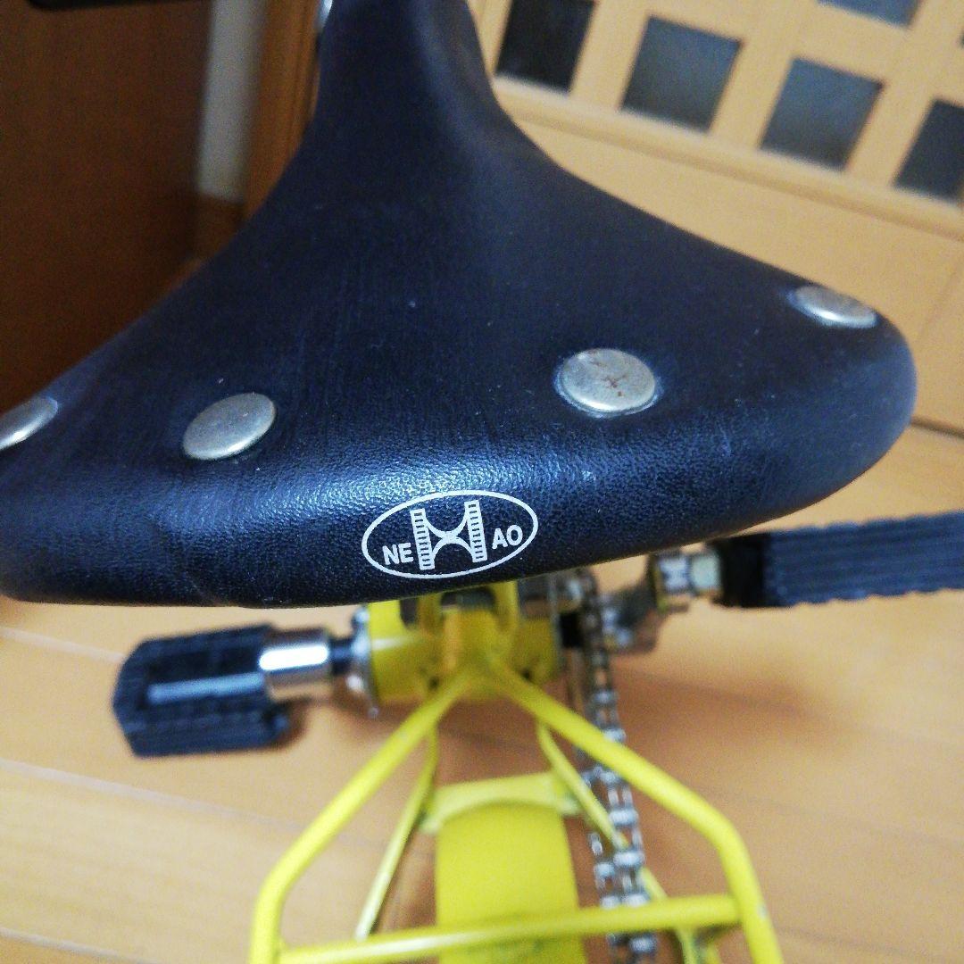 限定お値下げミニサイクル　まめチャリ　イエロー　ミニ自転車 NEHAO