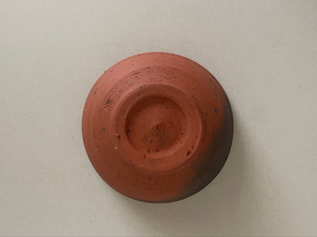 美品 中川伊作 南蛮焼茶碗 沖縄 知花窯 共箱・共布付き 茶道具 琉球 壺屋焼