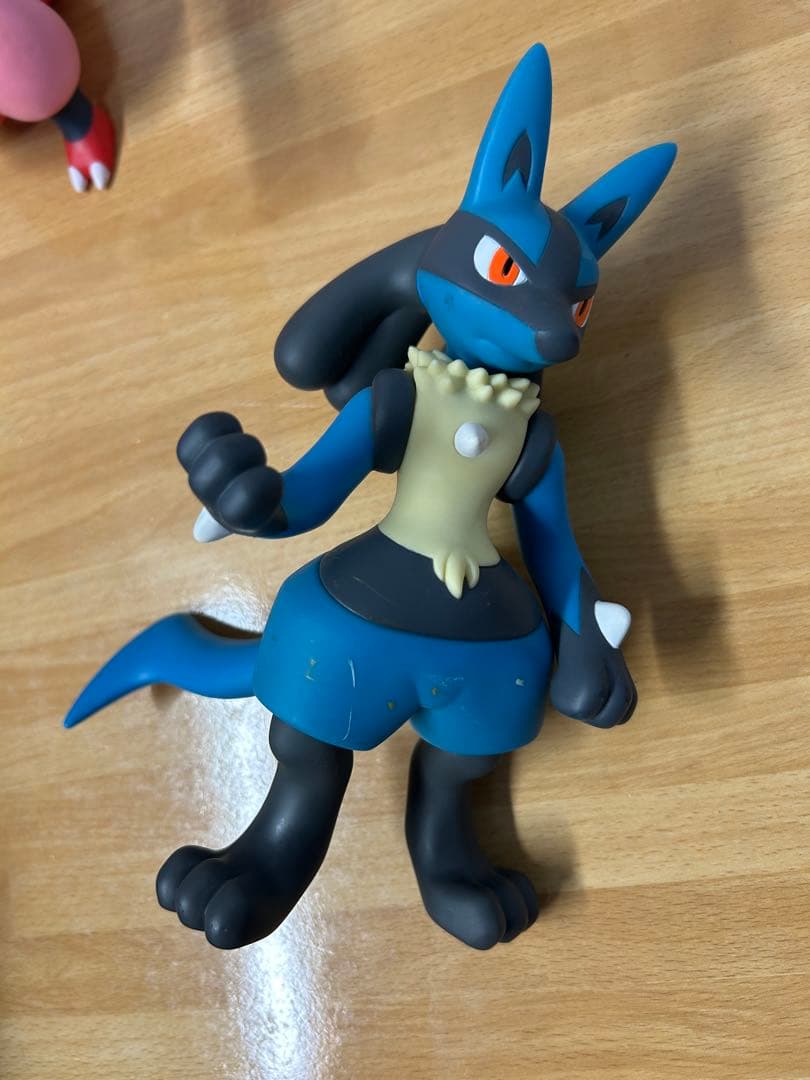 ポケモン　組み立て式DXソフビ フィギュア　パルキア　ルカリオ　ブーバーン