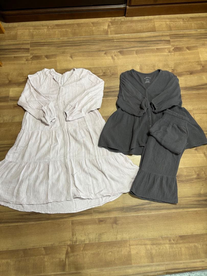 ジェラートピケ　マタニティ　パジャマ　ガーゼ