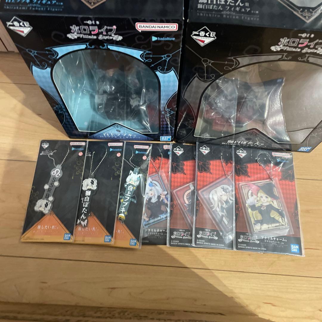 ホロライブ フィギュアセット 白上フブキ 獅白ぼたん