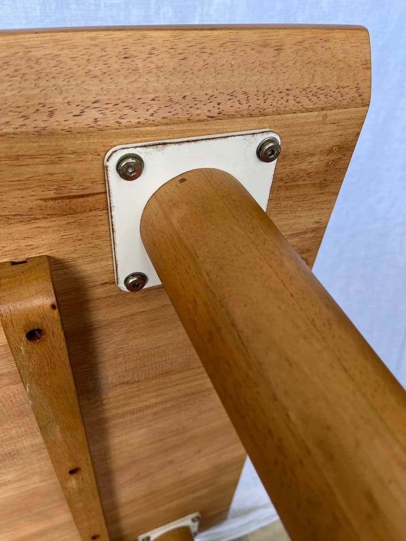 【アンティーク】北欧レトロ 天然木 ダイニングテーブル コーヒーテーブル 古家具