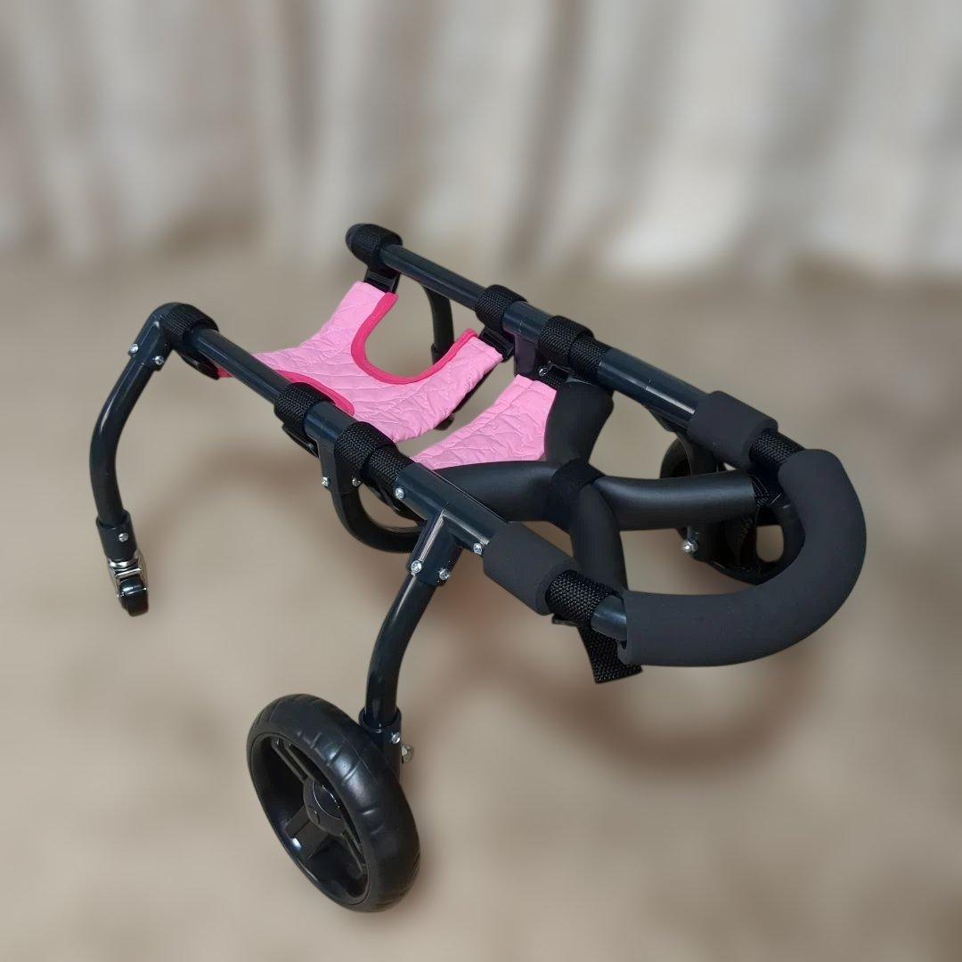 ワンちゃん4輪　リハビリ　食事補助　犬用車椅子　介護用品　犬の歩行器