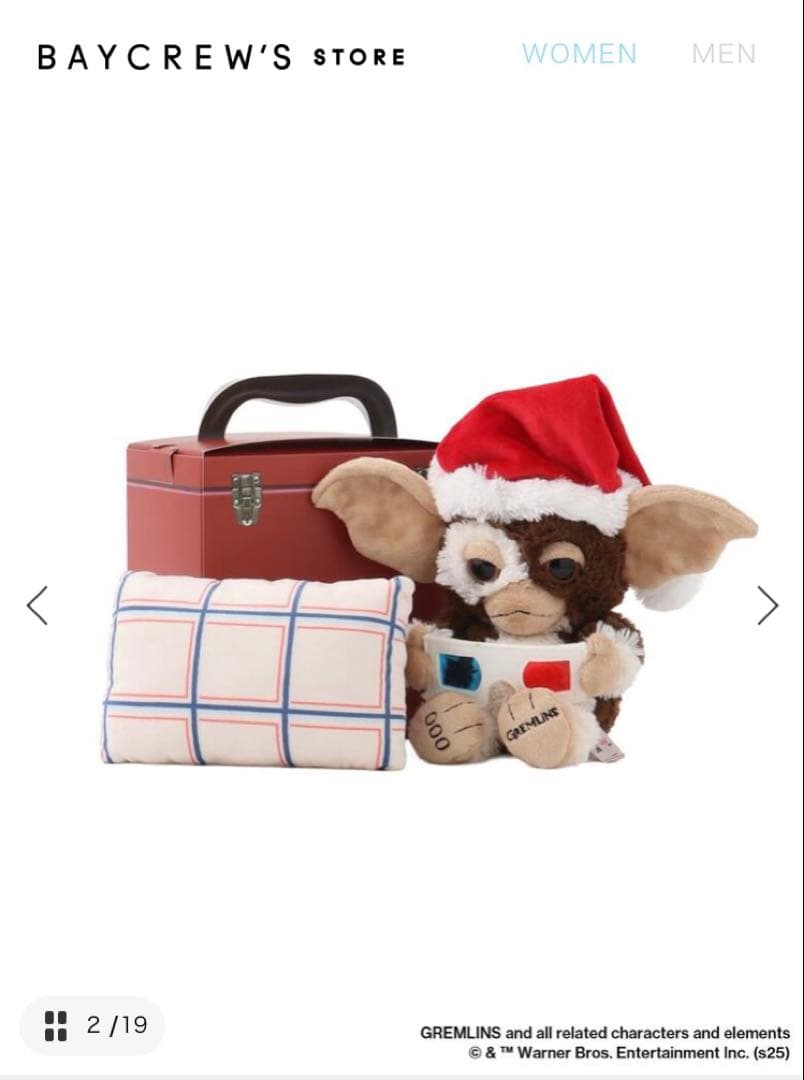 GREMLINS ×NICI×JSF サンタギズモ　グレムリン