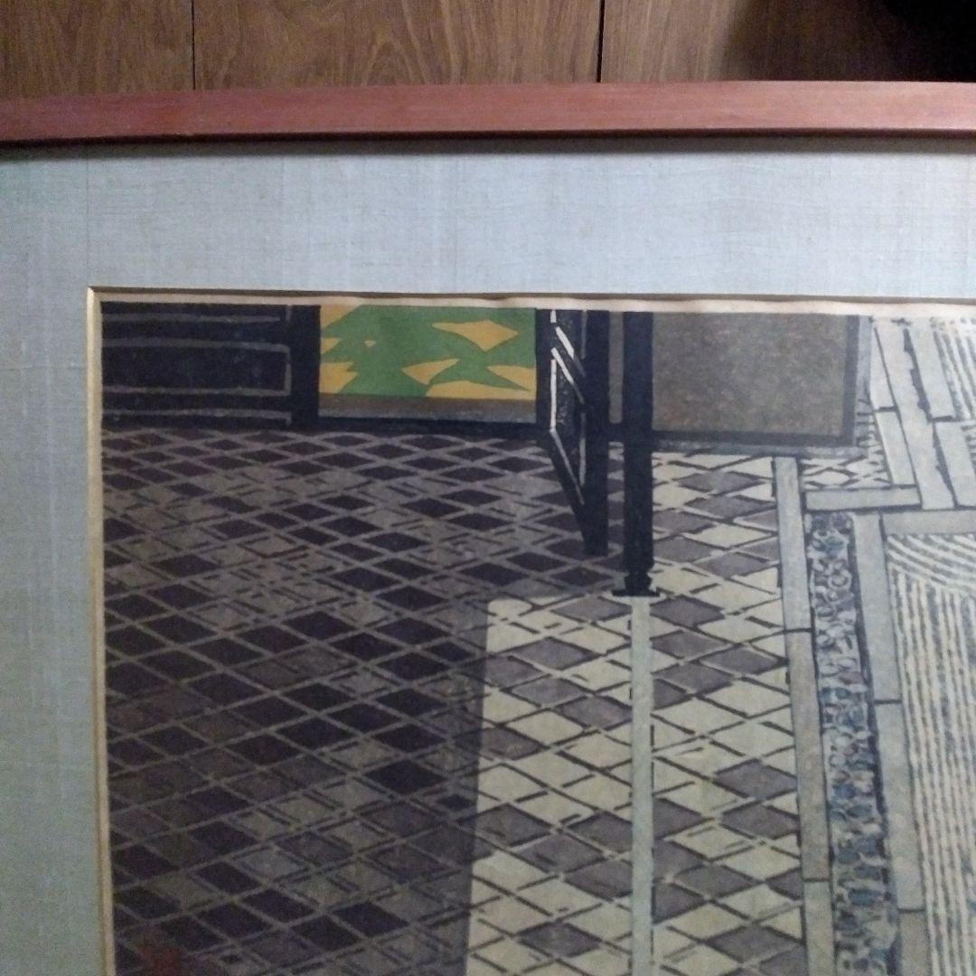 橋本興家 春日(竜安寺庭) 1966年作 大判