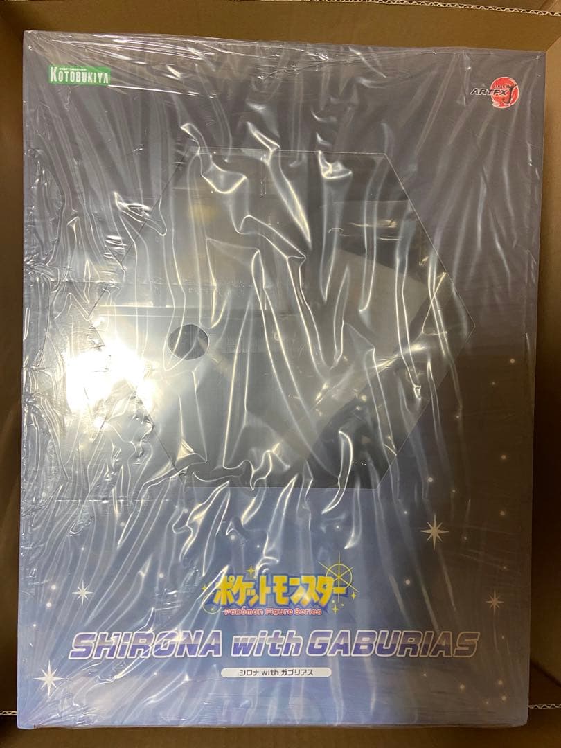 【新品未開封】限定色紙付き　シロナ with ガブリアス　コトブキヤ ポケモン