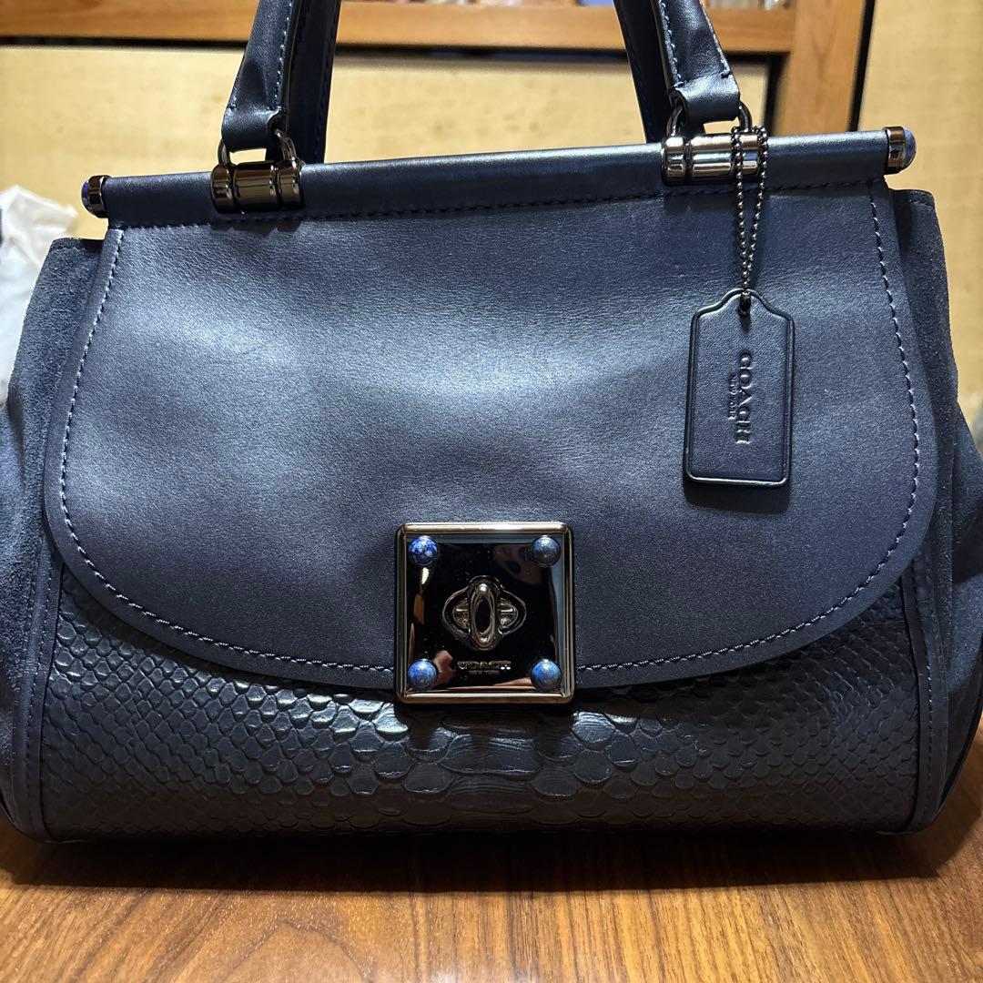 コーチレザーバック