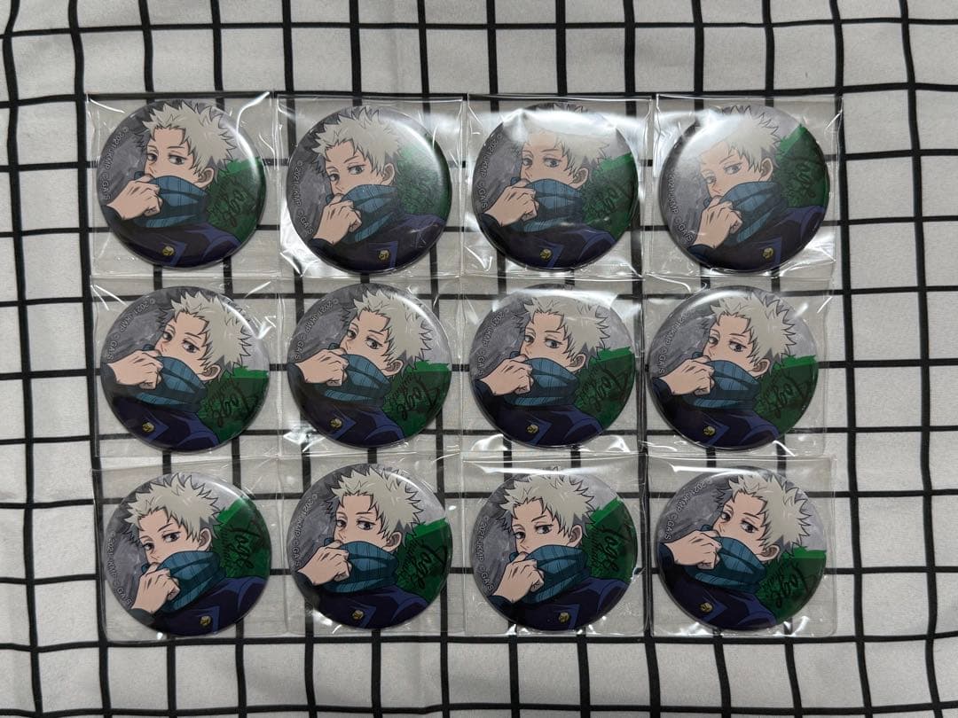 呪術廻戦0 狗巻棘 大合流展 缶バッジ 12個