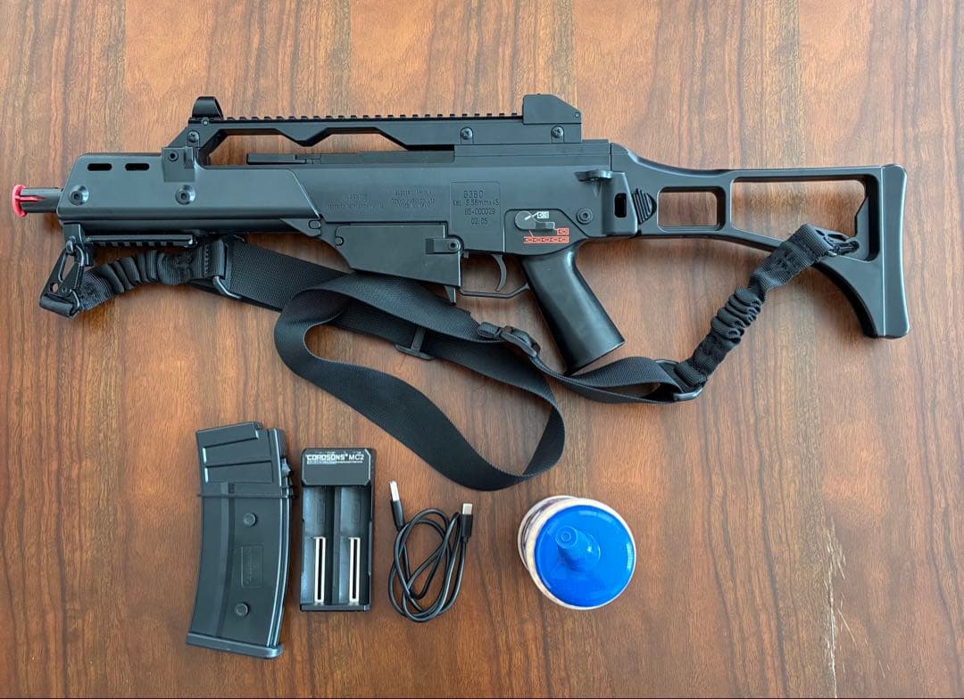 美品　東京マルイ カスタム品 G36C ボーイズ　リチウムセット　SBD取付